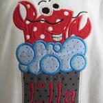 Crawfish in Boiling Water Applique